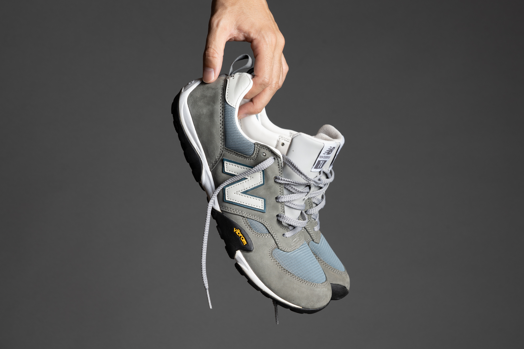 【希少美品】New Balance ML71W グレー 25.5cm US7.5